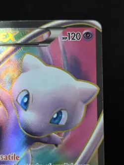 Mew EX 120/124 Dragons Exalted Full Art Holo Ultra Rare EX Pokemon TCG ENG - Image 4