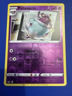 Polteageist - 090/202 - Reverse Holo - Sword & Shield - NM/M - Image 1