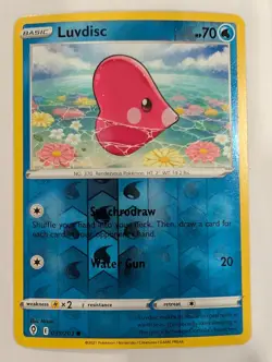 Luvdisc 039/203 - Evolving Skies Pokemon Reverse Holo Foil Nice! - Image 1