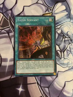 (RA01) Nadir Servant - RA01-EN062 - Secret Rare - 1st Edition YuGiOh! NM - Image 1