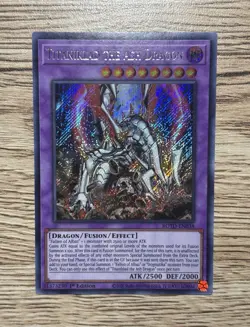 Yu-Gi-Oh! Konami Titaniklad the Ash Dragon ROTD-EN038 Secret Holo 1st - Image 1