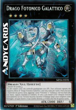 DRAGO FOTONICO GALATTICO • Segreta Prismatica • MP24 IT070 • 1Ed • Yugioh! - Image 1