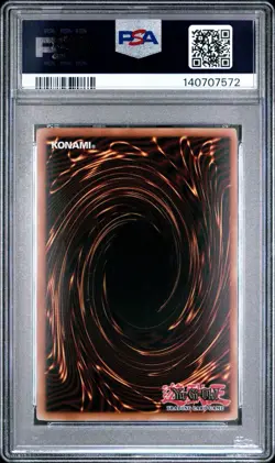 2008 Yu-Gi-Oh! Guardian of Order LODT 1st Edition Secret Rare PSA 8 - Image 2