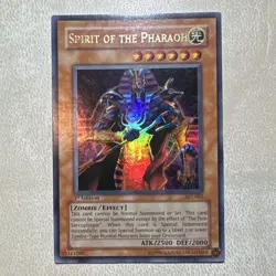 Konami Yu-Gi-Oh! TCG Spirit of the Pharaoh AST-062 Ultra Rare Holo 1st Ed - Image 1