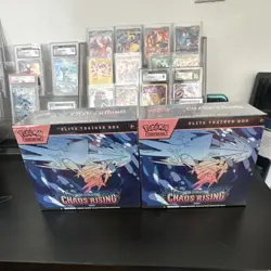 Pokemon TCG Mega Evolution: Chaos Rising Elite Trainer Box Lot 2, English 2025 - Image 1