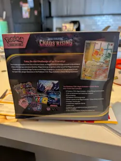 Pokemon TCG Mega Evolution: Chaos Rising Elite Trainer Box English 2024 Promo - Image 3