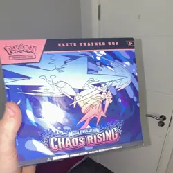 Pokemon TCG Mega Evolution Chaos Rising Elite Trainer Box English 2025 6+ - Image 1