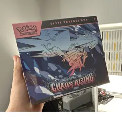 Pokemon TCG Mega Evolution: Chaos Rising Elite Trainer Box English 65 Cards 2025 - Image 1
