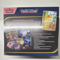 Pokemon TCG Elite Trainer Box Mega Evolution Chaos Rising English Sealed - Image 2