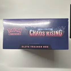 Pokemon TCG Elite Trainer Box Mega Evolution Chaos Rising English Sealed - Image 4