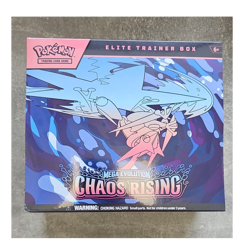 Pokemon TCG Mega Evolution: Chaos Rising Elite Trainer Box English 9 Packs - Image 1