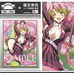 60PCS Trading Card Demon Slayer OPCG TCG Card Sleeves 67X92mm Standard Size - Image 1