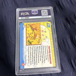 1999 TOPPS POKEMON THE MOVIE EDT TRAPPED CHARIZARD-FOIL #51 MOVIE EDITION PSA 7 - Image 3