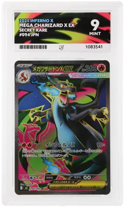 Mega Charizard X EX Ace 💎 ACE 9 MINT 💎 094/080 Pokemon Inferno X - Image 1