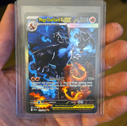 Pokemon TCG Mega Charizard X EX 125/094 Holo Rare 360 HP Evolutions - Image 1