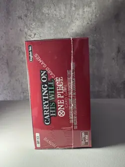One Piece - OP13 (Carrying On His Will) Booster Box - English - SEALED - Image 3