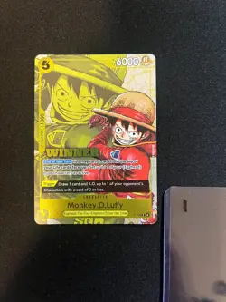 One Piece TCG Monkey D Luffy P-106 Winner Pack Vol 2 Promo Card - English NM - Image 1