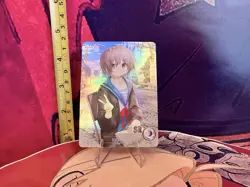 Goddess Story Yuki Nagato TCG Anime Collectable Trading Card - Image 1