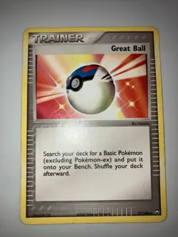 Pokemon EX Power Keepers Uncommon Card - Great Ball 77/108 - Image 1