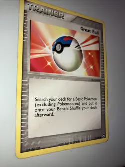 Pokemon EX Power Keepers Uncommon Card - Great Ball 77/108 - Image 2