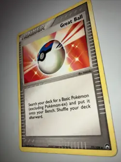 Pokemon EX Power Keepers Uncommon Card - Great Ball 77/108 - Image 3