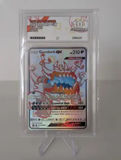 Pokemon Sun & Moon Hidden Fates Shiny Vault Card SV71 Guzzlord Ace 10 - Image 1