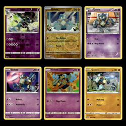 6x Lot Golett Pokemon Cards Collection Set Deck Building TCG - Image 1