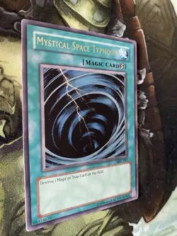 Mystical Space Typhoon MRL-047 Magic Ruler Yugioh Holo Magic Card Lp - Image 2