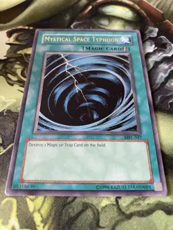 Mystical Space Typhoon MRL-047 Magic Ruler Yugioh Holo Magic Card Lp - Image 3