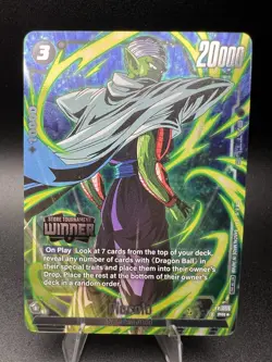 Piccolo FP-056 Tournament Winner Promo Dragon Ball Card English Fusion World - Image 2