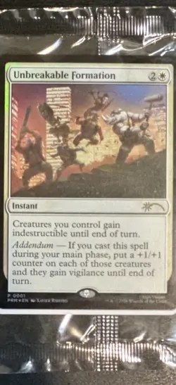 Magic The Gathering x TMNT 2025 NYCC Exclusive Promo Card SEALED - Image 1