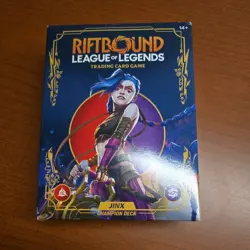 Riftbound League of Legends Trading Card Game: Jinx Champion Deck - Image 1