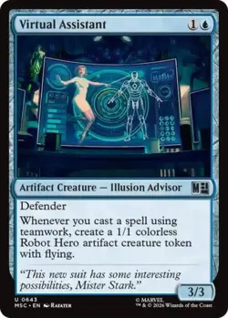 Virtual Assistant - NM U : Commander: Marvel Super Heroes - Image 1