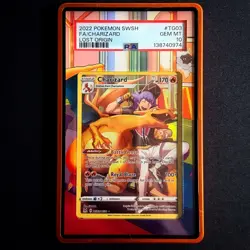 PSA 10 Charizard Trainer Gallery TG03/TG30 SWSH Lost Origin 2022 Pokemon Card - Image 1