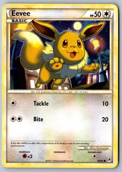 Pokemon: Eevee Common Call of Legends 56/95 LP+ - Image 1