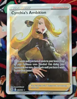 Pokemon TCG - Cynthia's Ambition 169/172 - Sword & Shield Brilliant Stars - NM - Image 1