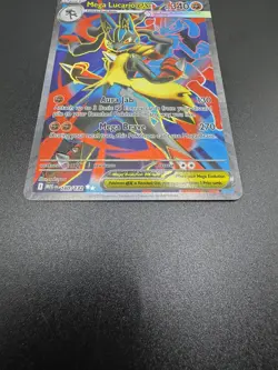Mega Lucario ex 160/132 Mega Evolution Pokemon - Image 4