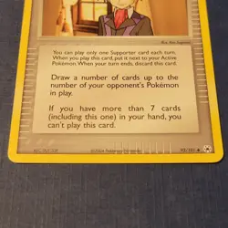 Pokemon Steven's Advice 83/108 Power Keepers Regular LP/MP *FREE SHIPPING* - Image 3