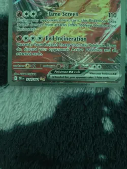 Team Rocket's Moltres ex 229/182 Sv10 Destined Rivals SIR Full Art Holo - Image 4