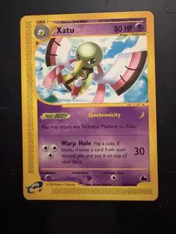 Pokemon Xatu Skyridge Non Holo Rare 35/144 2003 - Image 1