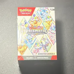 Pokemon TCG Scarlet & Violet—Prismatic Evolutions Booster Bundle 6 Packs - Image 1