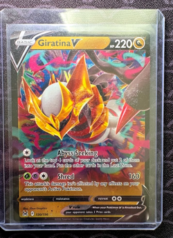 Giratina V 130/196 Ultra Rare Lost Origin Pokemon - Image 1