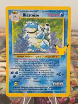 Blastoise - 2/102 - Celebrations 25th Anniversary Holo Rare - Pokemon NM M - Image 1