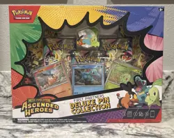 Pokemon TCG Mega Evolution—Ascended Heroes First Partners Deluxe Pin Box Promo - Image 1