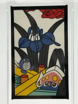 2016 Pokemon Hanafuda Inkay/Poliwag - MARIO PIKACHU May (PSA GEM MT 10) - Image 2