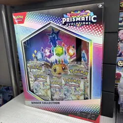 Pokemon TCG Scarlet & Violet Prismatic Evolutions Binder Collection New & Sealed - Image 2