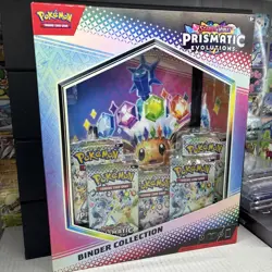 Pokemon TCG Scarlet & Violet Prismatic Evolutions Binder Collection New & Sealed - Image 3