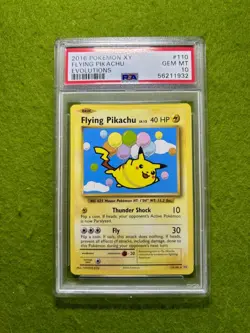 Pokemon PSA 10 Flying Pikachu POKEMON TCG CARD Evolutions 2016 Pokemon XY GEM MT - Image 5