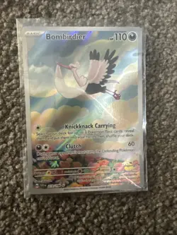 Pokemon TCG Bombirdier Scarlet & Violet Base Set 219/198 Holo Illustration Rare - Image 1