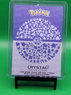 Clefairy & Gengar - Crystal Holo Box Hit - Crystal Dark Black - Pokemon Card - Image 2